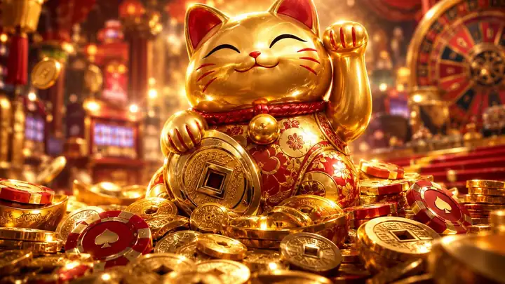 Lucky Neko slot WD138 kucing keberuntungan Jepang